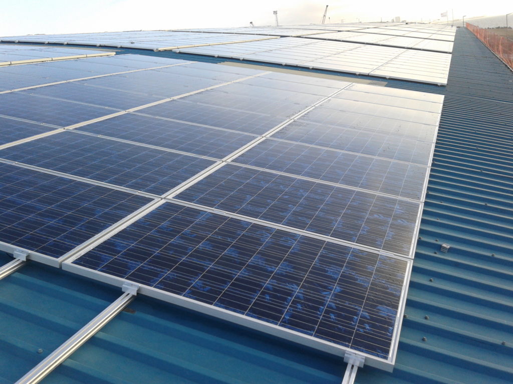 BEC solar PV at Shoreham Port