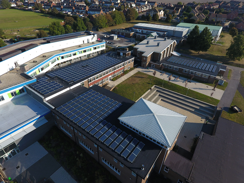 New Solar PV at Portslade Aldridge Community Academy