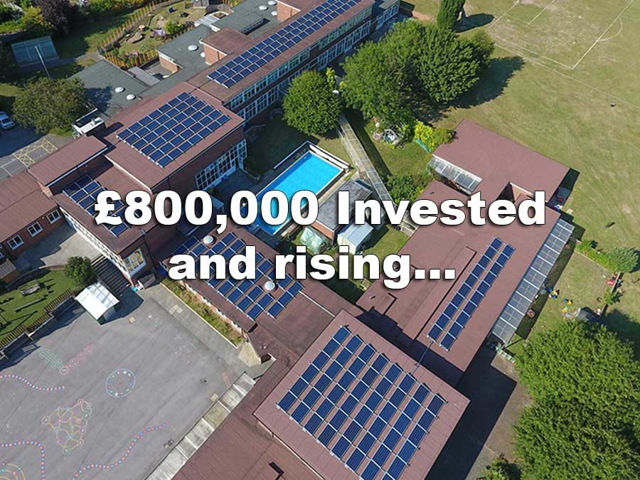 £800,000 Invested – Join Brighton Energy Coop and Lets Get More Schools Going Solar!