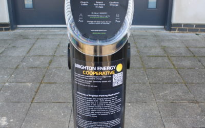 6 electric car charge points for the University of Brighton