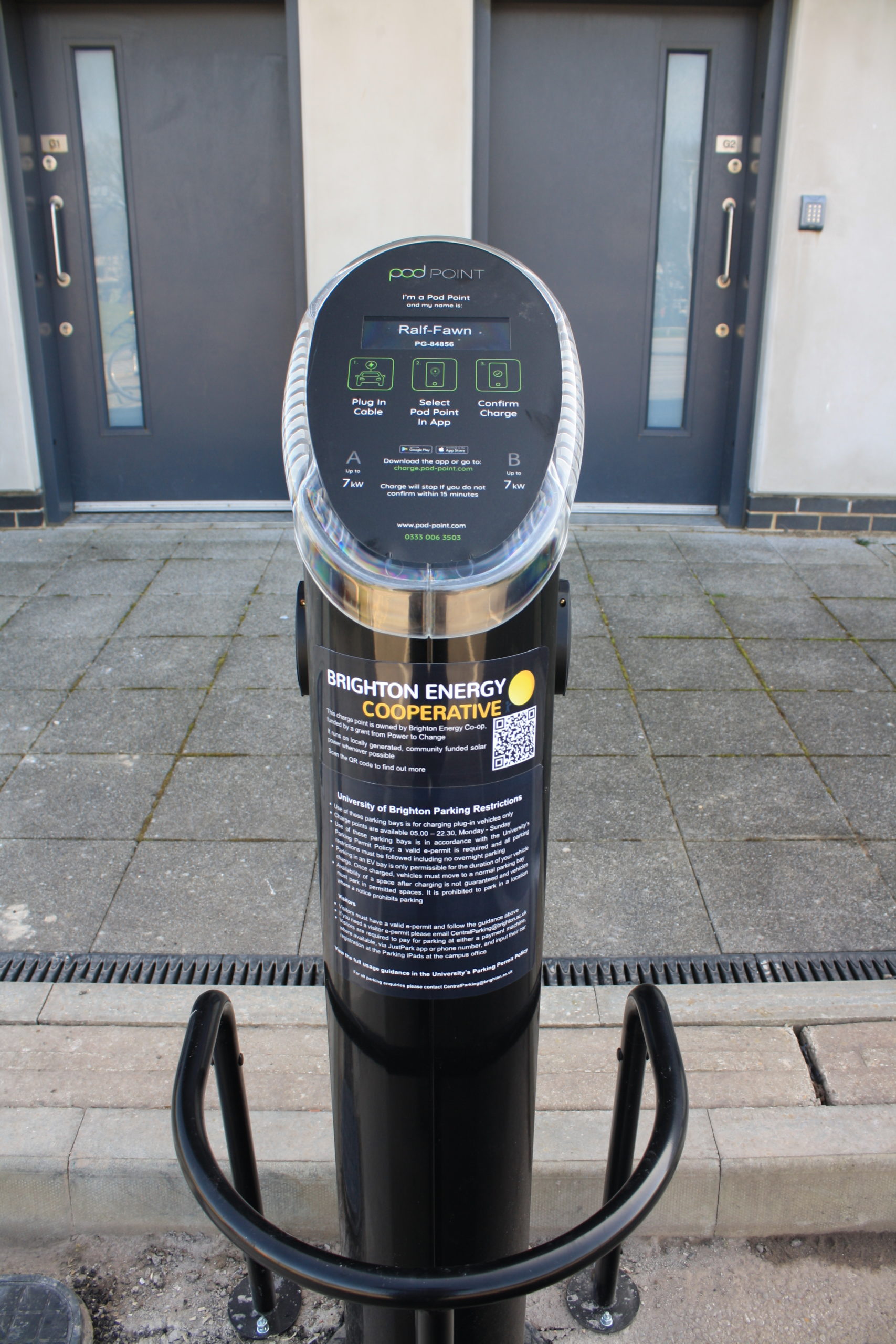 Electric Vehicle Charge Point Project Brighton Energy Cooperative