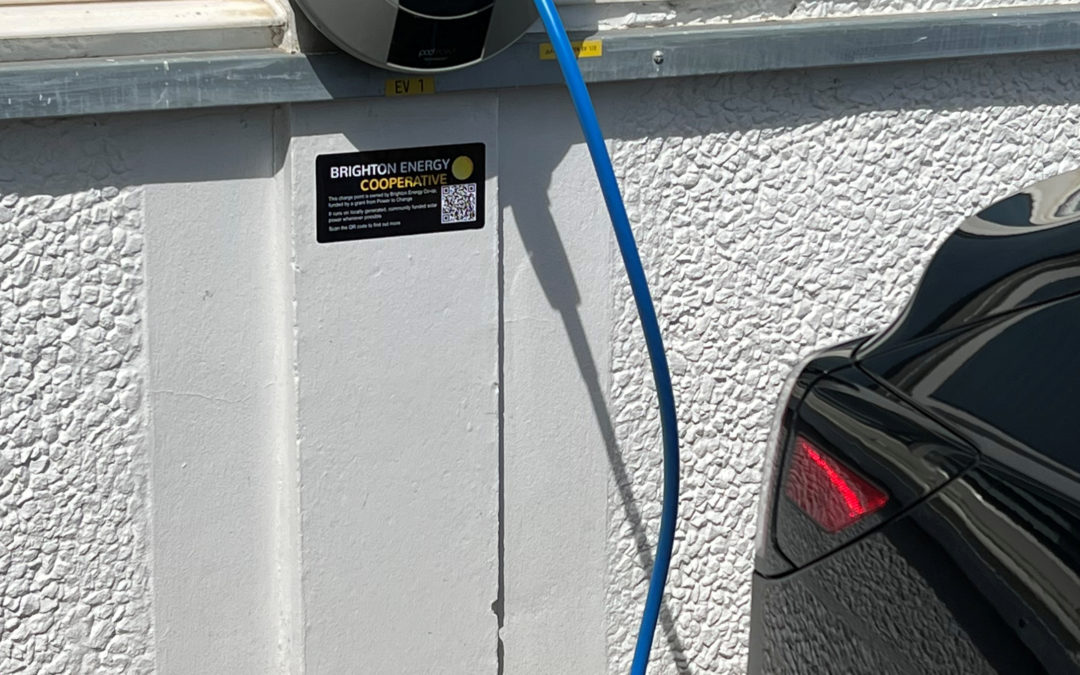 EV charging at Shoreham Port Maritime Hosue