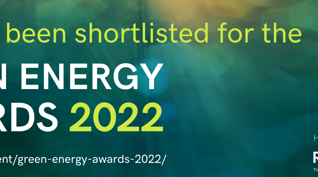 Green Energy Awards banner