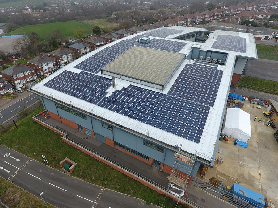 East Sussex College gets BEC Solar on Ore Valley Campus