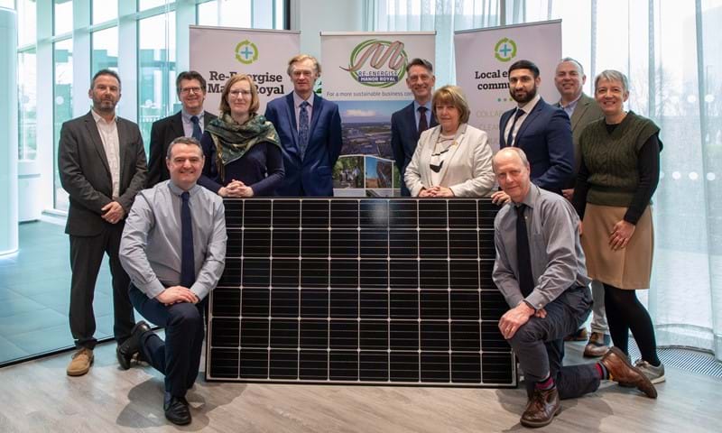 Brighton Energy Co-op Manor Royal BID West Sussex County Council & Crawley Borough Council Launch REMR 