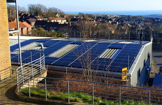 £22,600 for Solar PV at One Digital